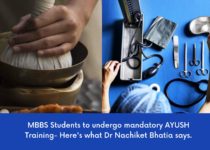 MBBS Students to undergo mandatory AYUSH Training- Here's what Dr Nachiket Bhatia says.