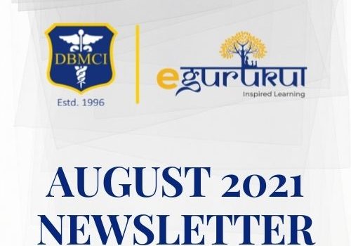 DBMCI eGurukul AUGUST 2021 Newsletter