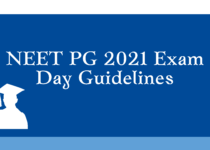 NEET PG 2021 Exam Day Guidelines