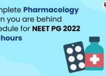 Complete Pharmacology when you are behind schedule for neet pg 2022 in 11 hours